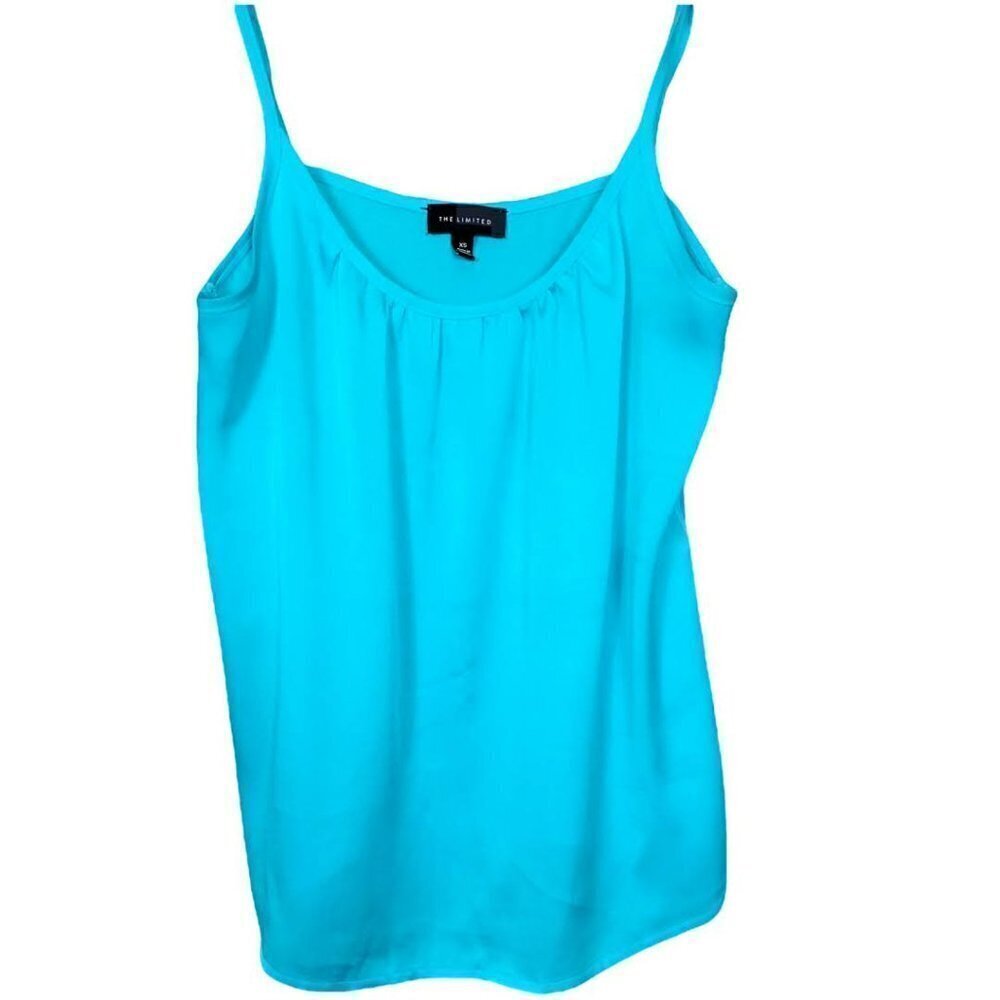 🏆095 The Limited Cami Blue Tank Top